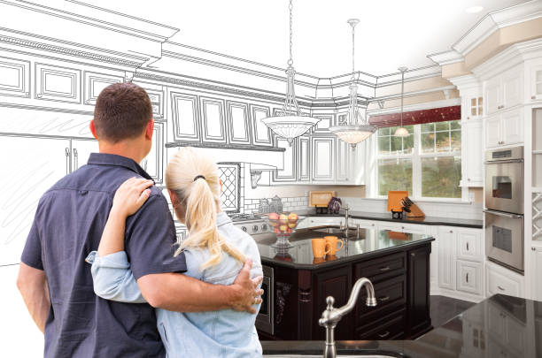Professional Kitchen Island Installation technician working in Springfield, NJ
